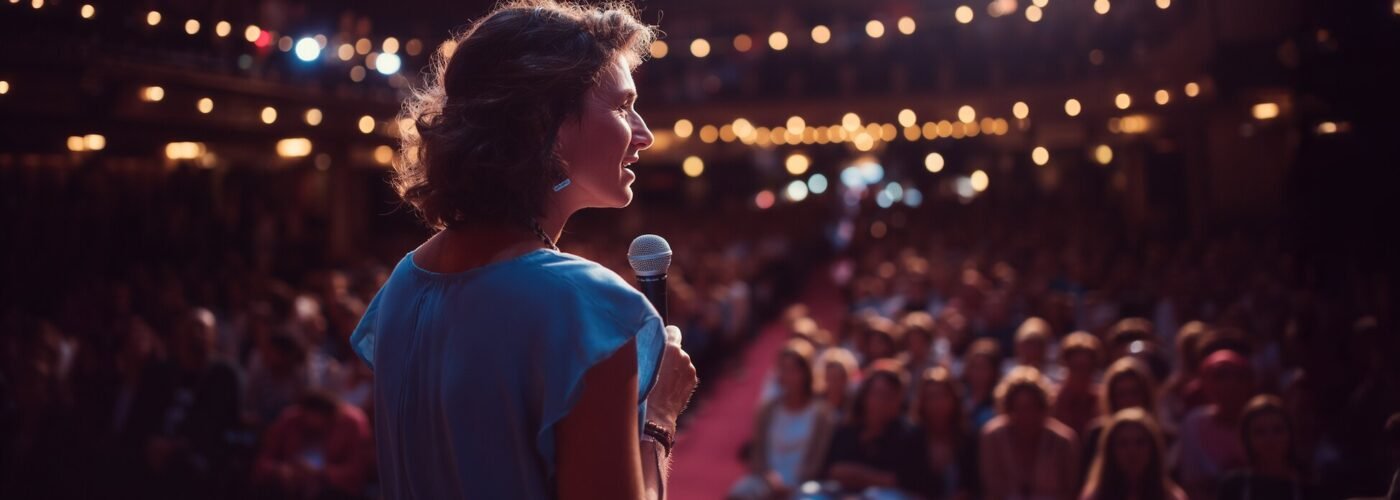 Speaker on Stage